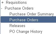 Purchase Orders