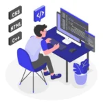 full stack development image