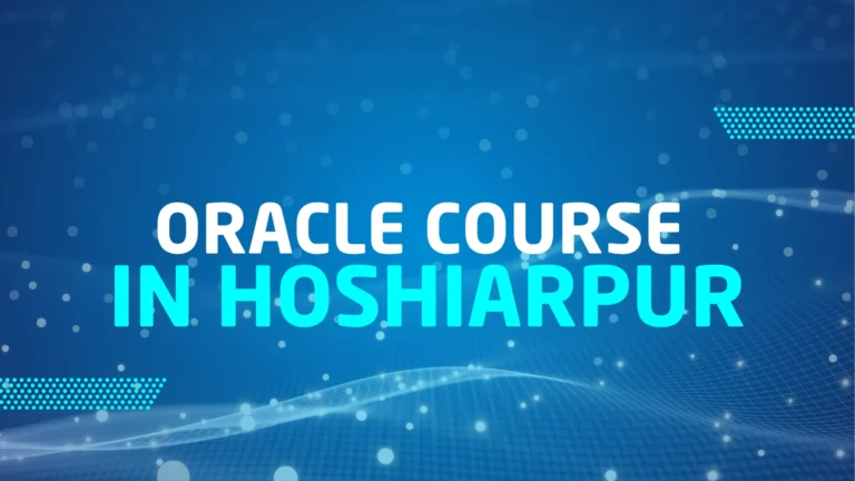 Oracle Course in Hoshiarpur