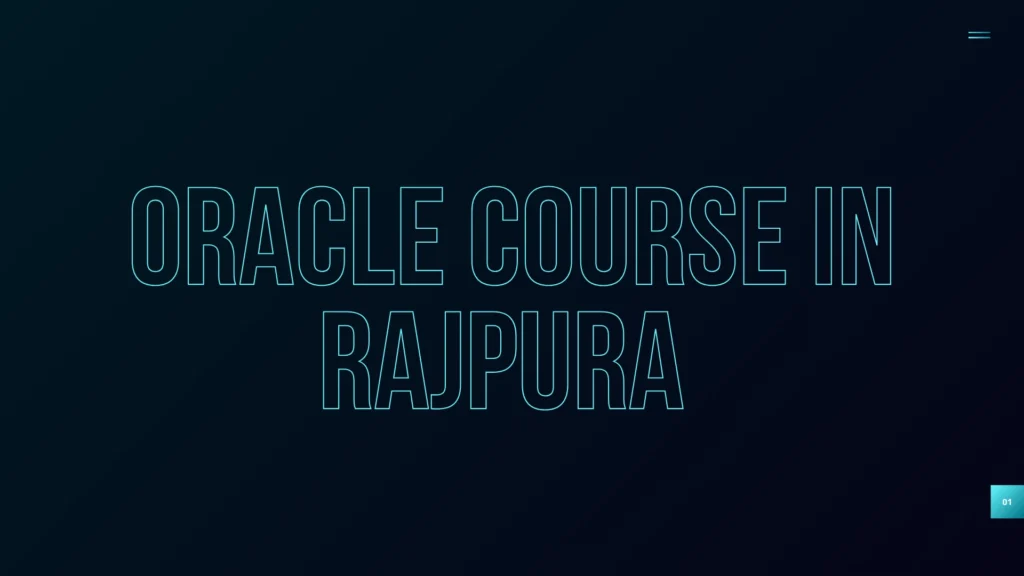 Oracle Course in Rajpura