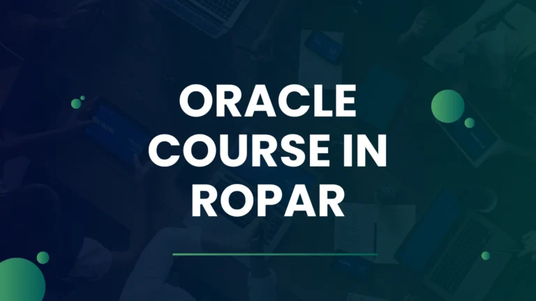 Oracle Course in Ropar