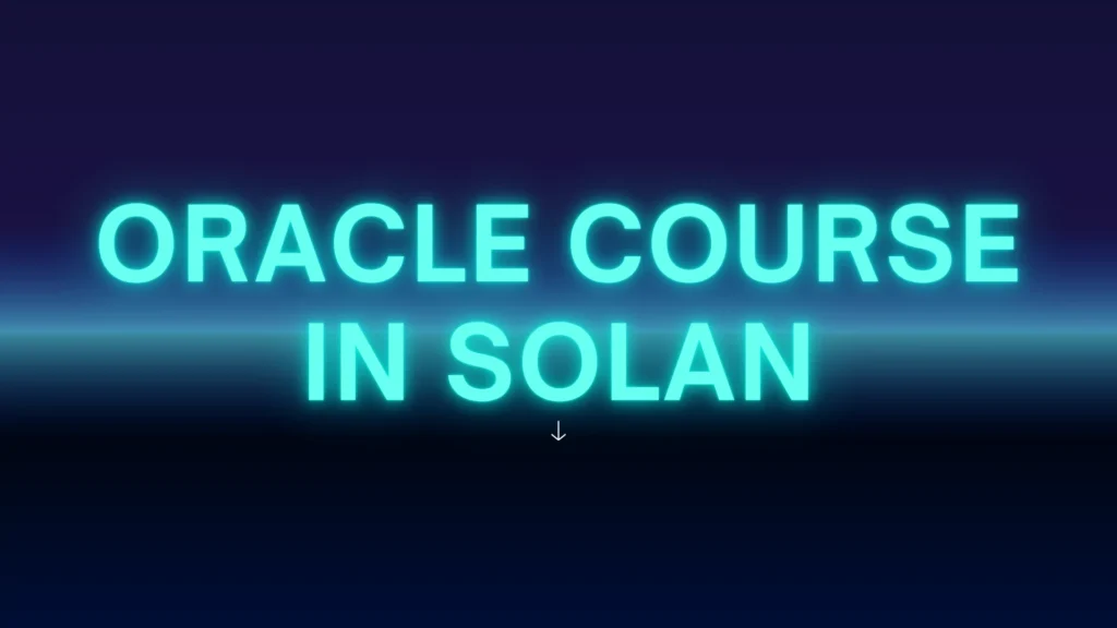 Oracle Course in Solan